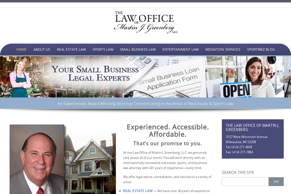 greenberglawoffice.com site used Preferential-child