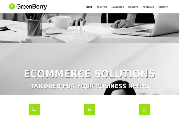 Sparse theme site design template sample