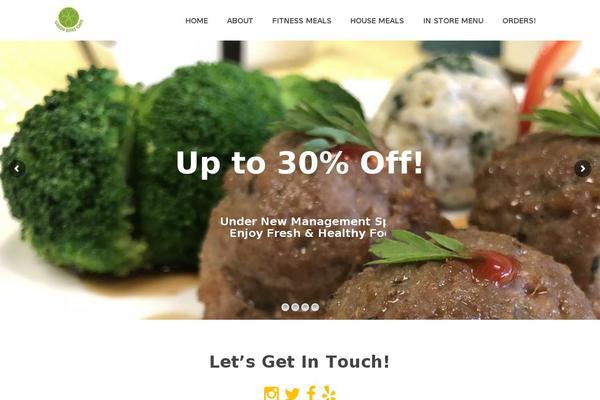 Site using Wppizza plugin