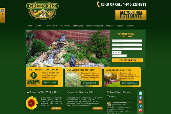 greenbiznursery.com site used Greenbiz