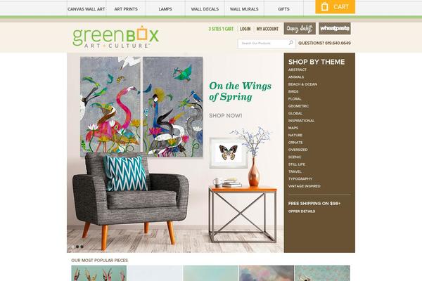greenbox theme websites examples