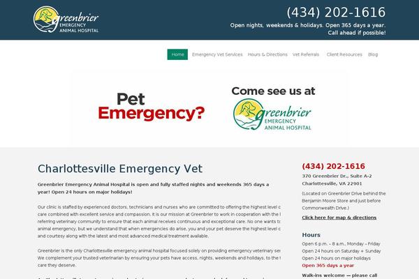 greenbrier-emergency.com site used Genesis-gbr