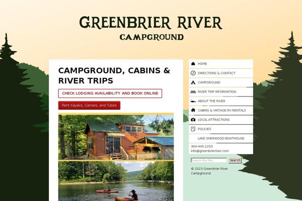 greenbrierriver.com site used Greenbrier