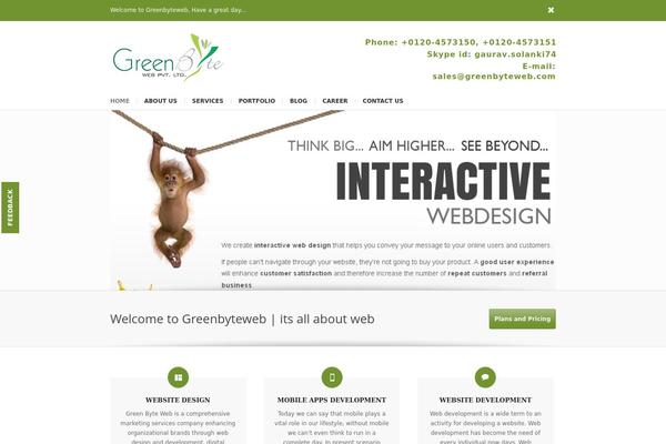 Choices theme site design template sample