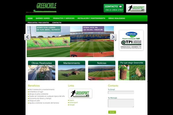 Paradise theme site design template sample