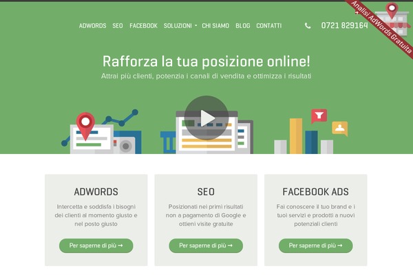 Gcm theme site design template sample