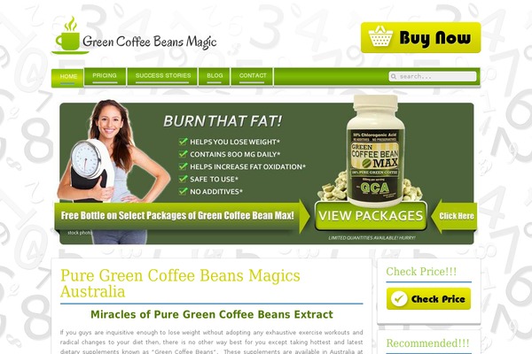 Balance theme site design template sample