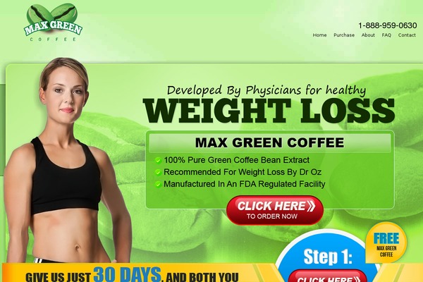 Coffee theme site design template sample