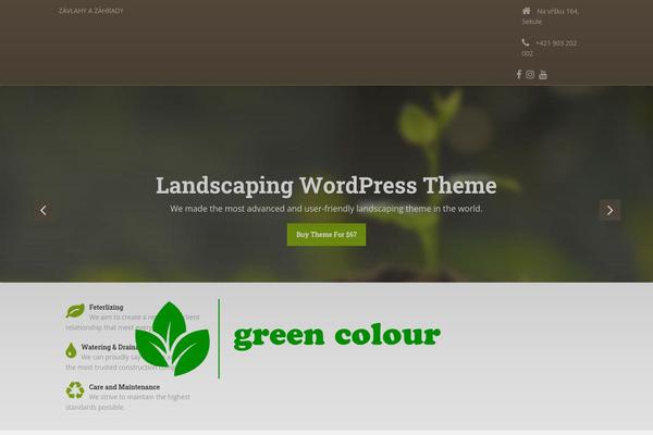 BuildPress theme site design template sample