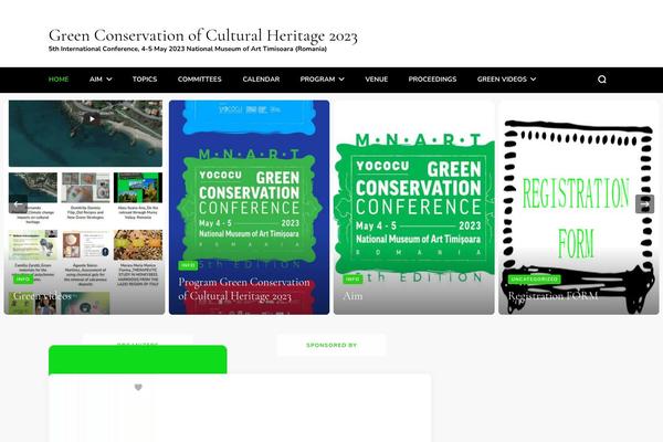 greenconservationconference.com site used Blossom-pin-pro