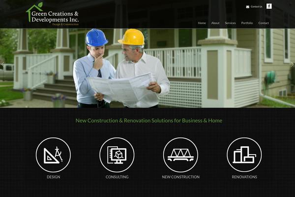 greencreations.ca site used Arche