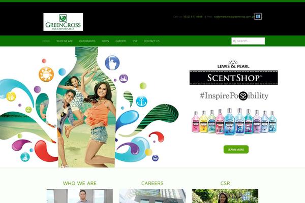Master theme site design template sample