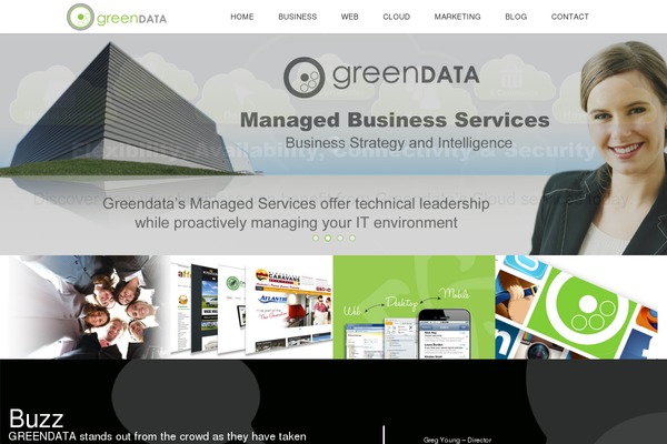 Micron theme site design template sample