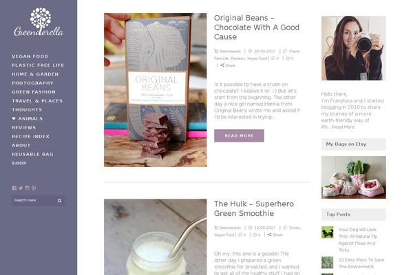 greenderella.com site used Alder