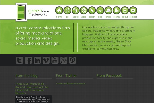 Boilerplate theme site design template sample