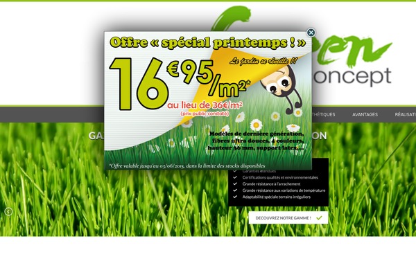 Gec theme site design template sample