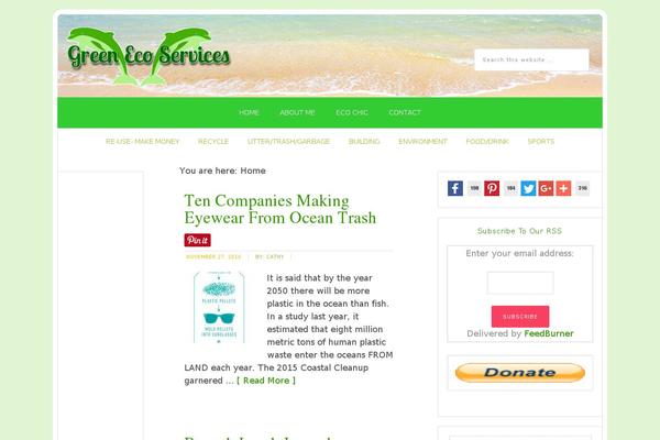 Site using WP Post Navigation plugin
