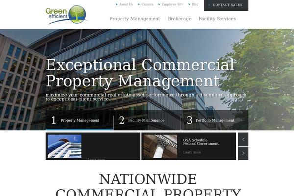green_efficient theme websites examples