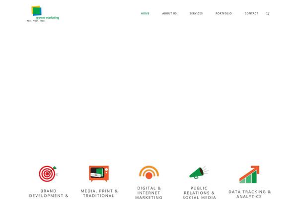 Milo theme site design template sample