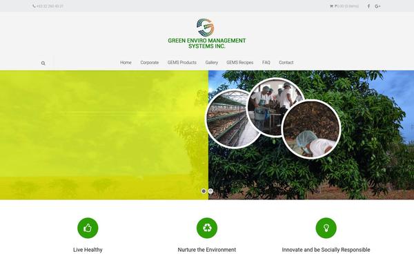 greenenviromanagementsystems.com site used Gemstheme
