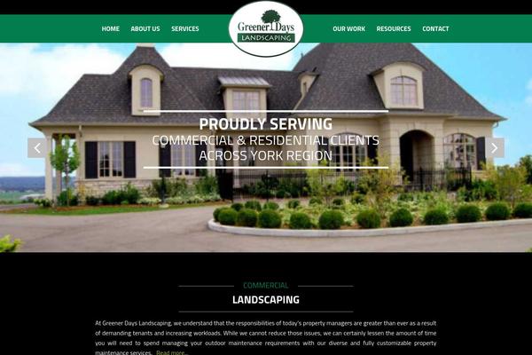 Zen theme site design template sample
