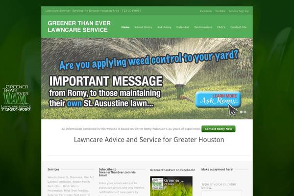 Gather theme site design template sample