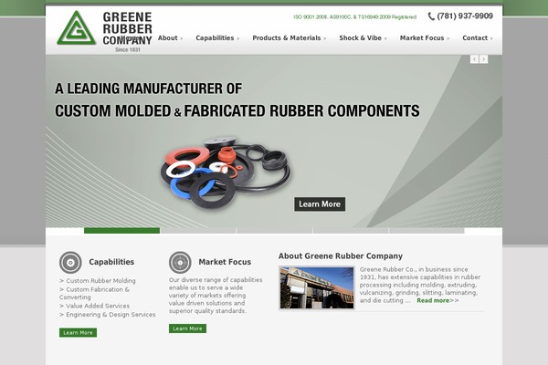 greenerubber.com site used Gr
