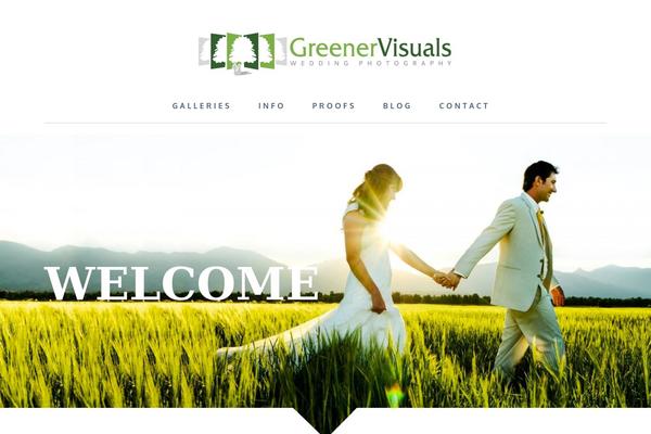 greenervisuals.com site used Themeworks