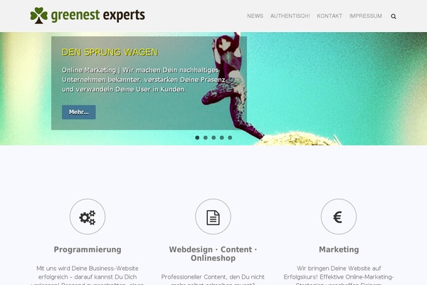 Site using Amazing Hover Effects plugin