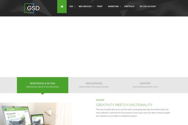 Site using Viba-portfolio plugin