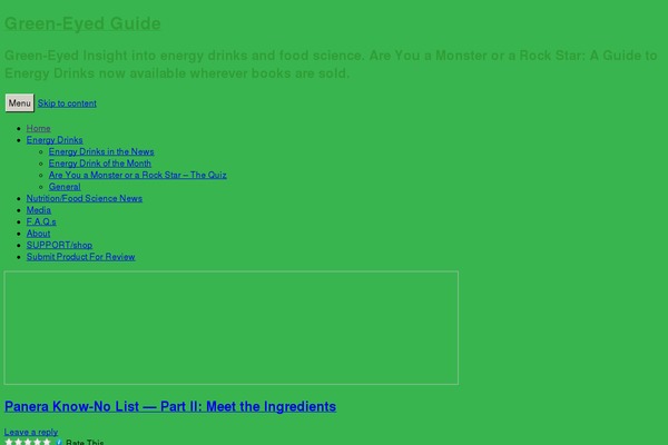 Radiate theme site design template sample