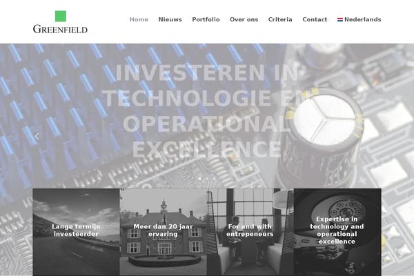 Cherry Framework theme site design template sample