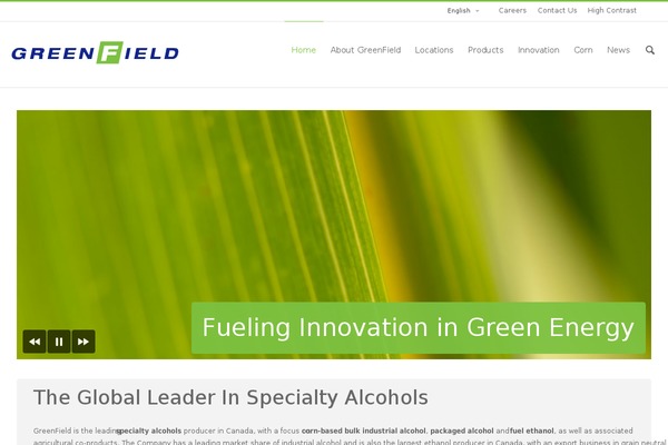 greenfieldethanol.com site used ThemeTastic