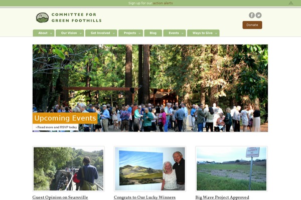 Green-planet theme site design template sample