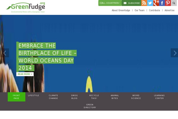 greenfudge.org site used Generateperf