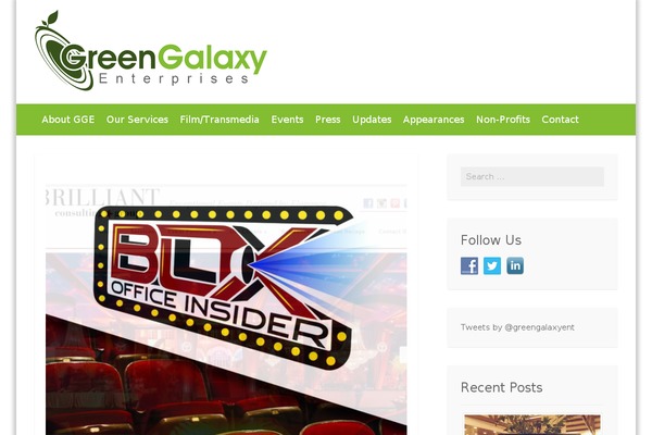 greengalaxyent.com site used Motif-wpcom