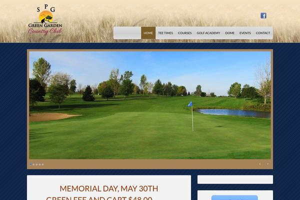 Gen theme site design template sample