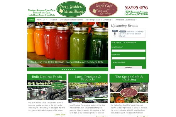 NonProfit theme site design template sample