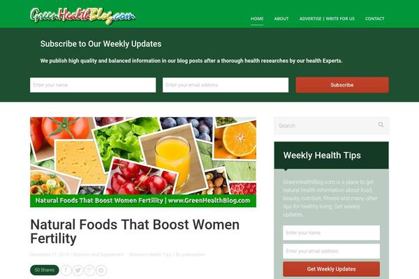 Rise theme site design template sample