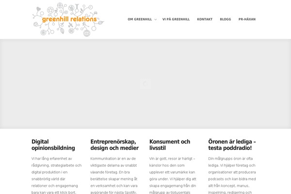 District theme site design template sample