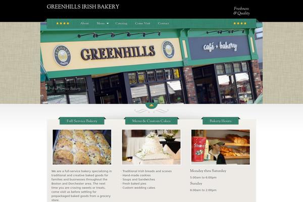The Restaurant theme site design template sample