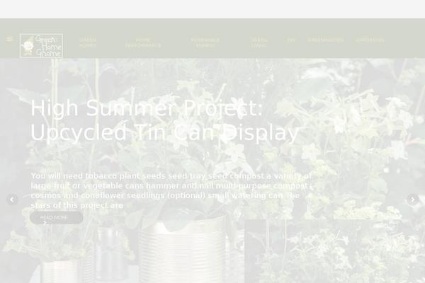 Generatepress-child theme site design template sample