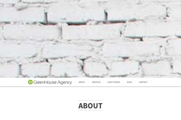 Greenhouse theme site design template sample