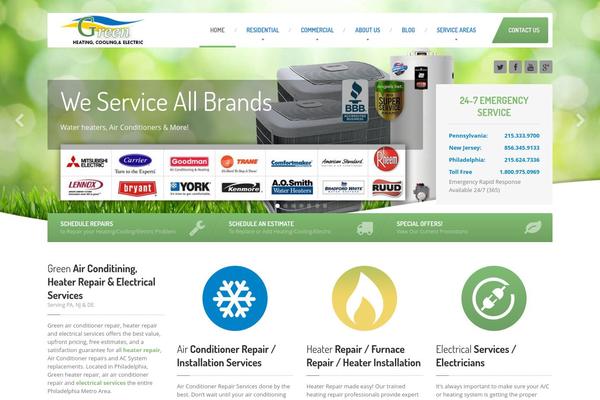 CarPress theme site design template sample