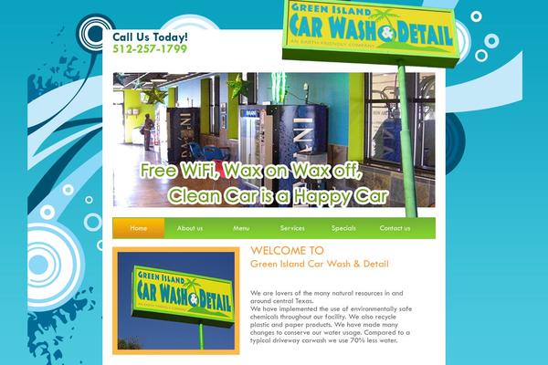 greenislandcarwash.com site used Carwash
