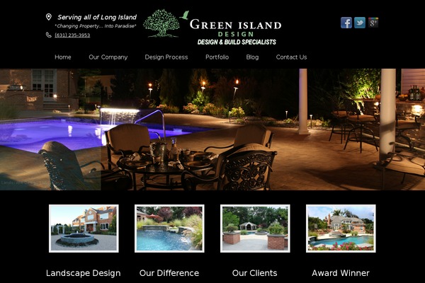 Hozio theme site design template sample