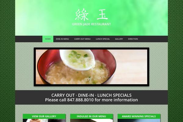 greenjaderestaurant.com site used Oprum