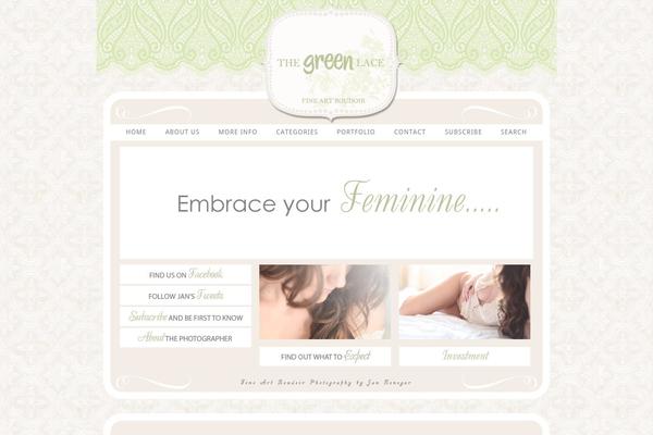 Prophoto4 theme site design template sample