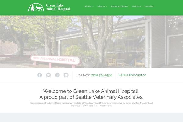 greenlakevet.com site used Ivet360-platform1