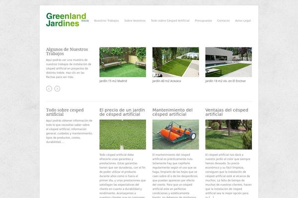 Craft theme site design template sample